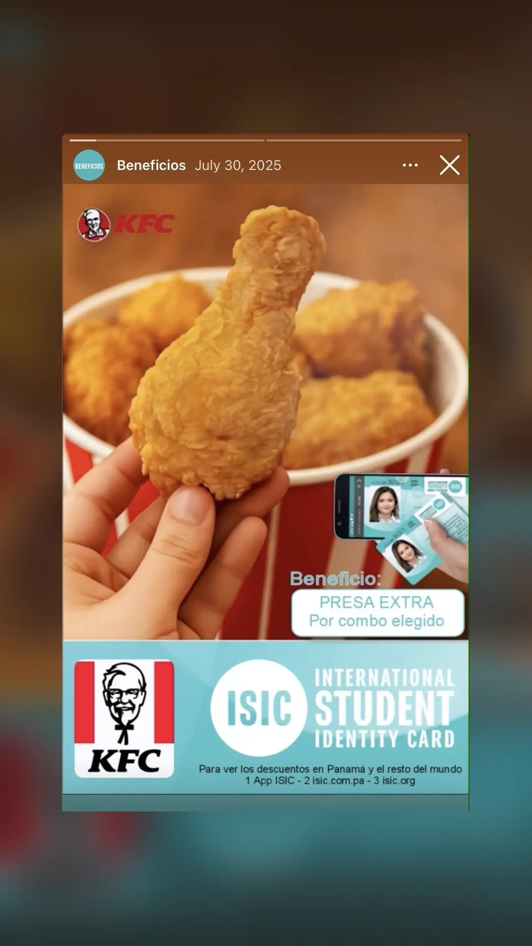 Campañas digitales de ISIC Panamá